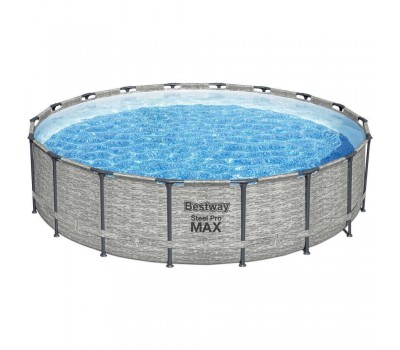Каркасный бассейн Bestway Steel Pro 5618Y (549х122 см), с картриджным фильтром, лестницей и защитным тентом