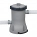 Каркасный бассейн Bestway Steel Камень 56714 (427х250х100 см) с картриджным фильтром, лестницей и защитным тентом