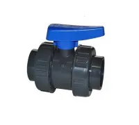 Кран шаровый промышленный ПВХ Effast, d63 мм Кран шаровый промышленный ПВХ Effast, d63 мм