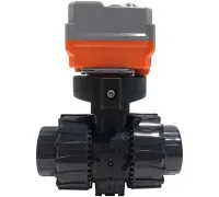 Кран шаровый с электроприводом Aquaviva d50 мм AC24В Кран шаровый с электроприводом Aquaviva d50 мм AC24В