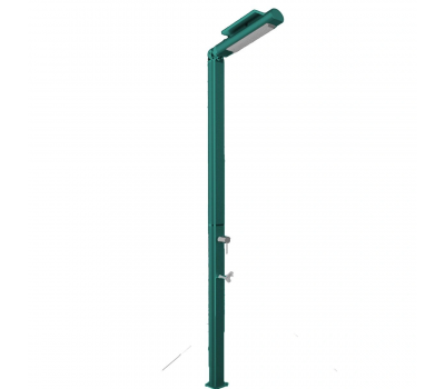 Душ уличный AquaViva Quick с LED подсветкой, Ottanio с мойкой для ног