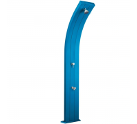 Душ солнечный AquaViva Dada 30л Light Blue, Алюминиевый с мойкой для ног