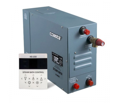 Парогенератор Coasts KSA-120 12 кВт 380В с выносным пультом KS-150
