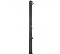 Душ солнечный AquaViva Jolly S 22л Antracite, Алюминиевый с мойкой для ног