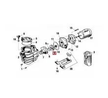 Крыльчатка к насосам Hayward Super II (SPX3031CE)