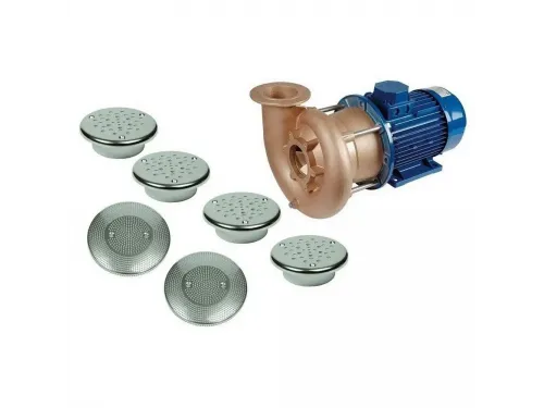 Гидромассаж Fitstar Combi-Whirl 8631020 (220/380 В, 5,5 Квт) компл: насос, 4 форсунки, 2 водозабора