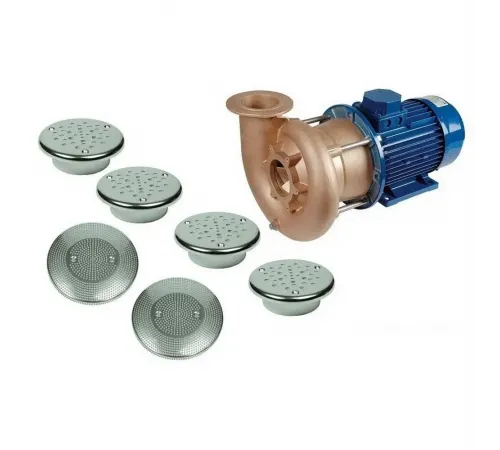 Гидромассаж Fitstar Combi-Whirl 8631020 (220/380 В, 5,5 Квт) компл: насос, 4 форсунки, 2 водозабора