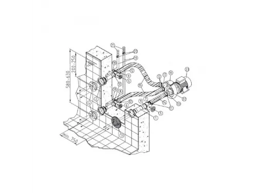 Гидромассаж Fitstar Combi-Whirl 8615020 (220/380 В, 2.6 Квт) компл: насос, 2 форсунки