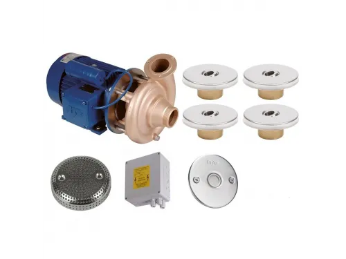 Гидромассаж Fitstar Standard 8697120 (220 В, 1,5 Квт) компл: насос, блок упр., 4 форсунки, 1 водозабор, пьезокнопка