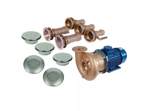 Гидромассаж Fitstar Combi-Whirl 8650020 (220/380 В, 4,0 Квт) компл: насос, 3 форсунки, 2 водозабора