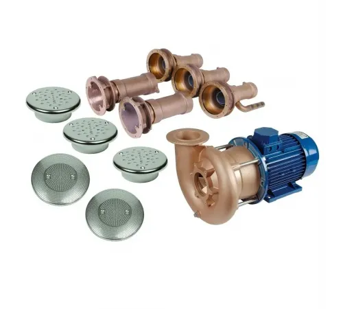 Гидромассаж Fitstar Combi-Whirl 8650020 (220/380 В, 4,0 Квт) компл: насос, 3 форсунки, 2 водозабора