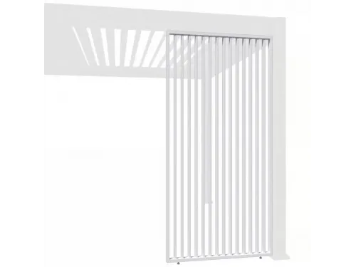 Фиксированная вертикальная боковая панель - 1.0м Белая