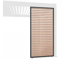 Фиксированная горизонтальная боковая панель- 1.2M Под дерево