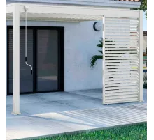 Фиксированная горизонтальная боковая панель- 1.2М Белая