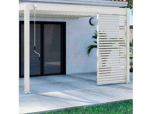 Фиксированная горизонтальная боковая панель- 1.2М Белая