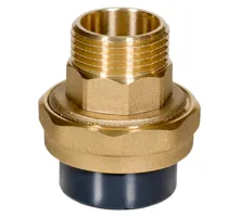 Накидная муфта Gemas ПВХ-латунь 50мм х1 1/2" НР (133474)