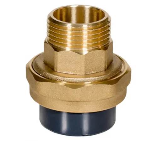 Накидная муфта Gemas ПВХ-латунь 50мм х1 1/2" НР (133474)