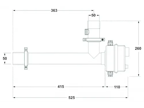Электронагреватель  9кВт Max Dapra D-EWT-Ti 9 корпус титан ТЭН титан (100235)