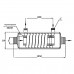 Теплообменник  154кВт Max Dapra D-TWT 115 корпус титан спираль титан (100140)