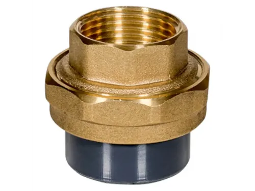 Накидная муфта Gemas ПВХ-латунь 63мм x 2" ВР (для титана) (133455)