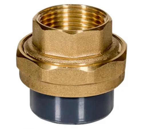 Накидная муфта Gemas ПВХ-латунь 63мм x 2" ВР (для титана) (133455)