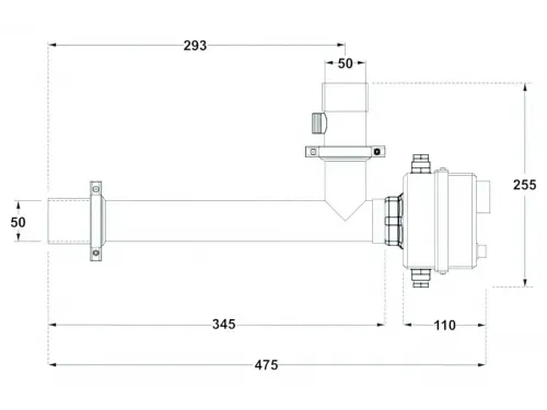 Электронагреватель  3кВт Max Dapra D-EWT-EV 3 корпус н/с AISI 316 ТЭН инколой 400В (101902)