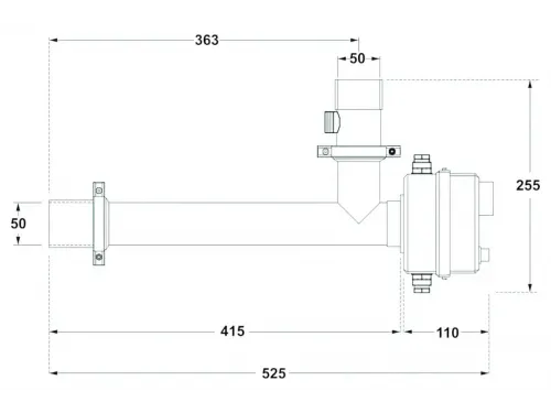 Электронагреватель  6кВт Max Dapra D-EWT-Ti 6 корпус титан ТЭН титан подкл. 400В (100234)