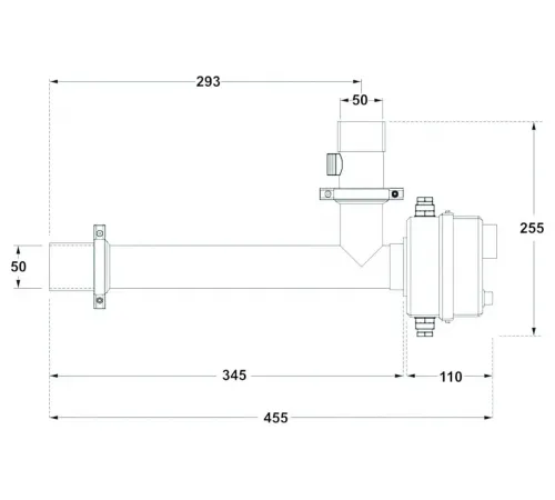 Электронагреватель  3кВт Max Dapra D-EWT-Ti 3 корпус титан ТЭН титан 400В (100233)