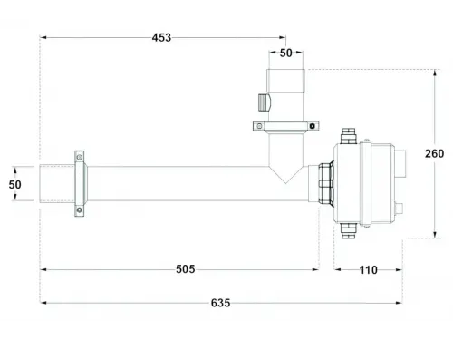 Электронагреватель 12кВт Max Dapra D-EWT-EV 12 корпус н/с AISI 316 ТЭН инколой (101905)