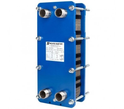 Теплообменник пластинчатый Aquaviva 140 кВт, AISI 316L