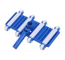 Щетка-насадка AML прямоугольная с колесами крепление зажим (T70D)