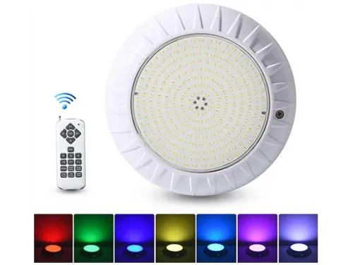Прожектор накладной (25Вт/12В) LED RGB с пультом Tadpole JKD-YC220-AP