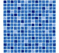 Пленка ПВХ (лайнер) (рулон 1,65*25 м.) CGT PF4000 1,5 мм. Cyrus Blue (темная мозаика)