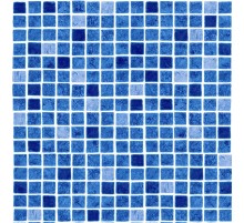 Пленка ПВХ (лайнер) (рулон 1,65*25 м.) CGT PF4000 1,5 мм. Cyrus Blue (темная мозаика)