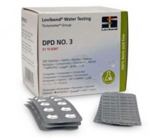 Таблетки для фотометра DPD3 общий хлор (10 штук) Lovibond