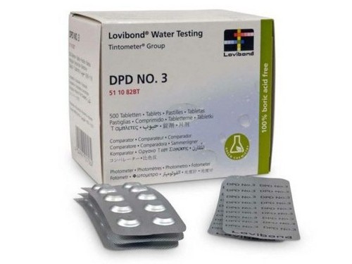 Таблетки для фотометра DPD3 общий хлор (10 штук) Lovibond