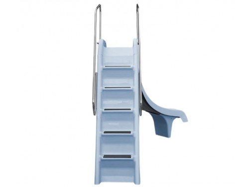 Горка композитная (поворот вправо, высота 1,78 м.) с форсункой ТМ Лагуна Пулс