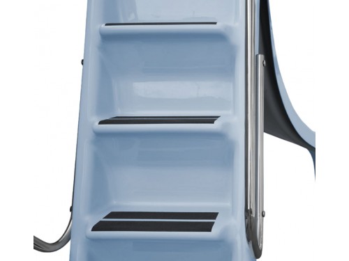 Горка композитная (поворот вправо, высота 1,78 м.) с форсункой ТМ Лагуна Пулс