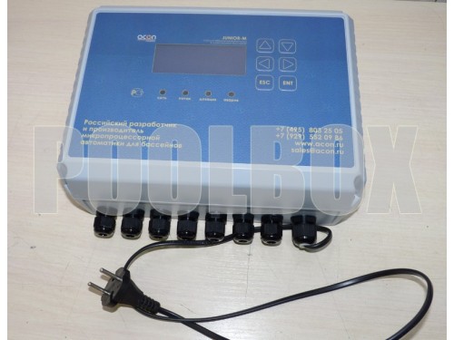 Станция контроля и дозирования хим. реагентов (PH/Redox) JUNIOR-M ACON