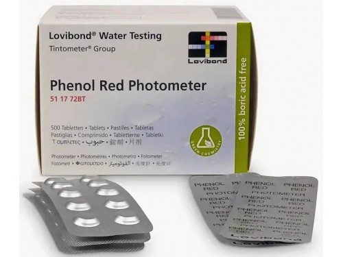 Таблетки для фотометра Phenol Red рН (10 штук) Lovibond