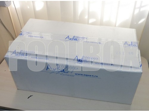 Скиммер АТ 05.23.2М узкий (универс.) с выдвижной корзиной с датчиком уровня и переливом из нерж. стали AISI-316