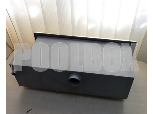 Скиммер АТ 05.23.2М узкий (универс.) с выдвижной корзиной с датчиком уровня и переливом из нерж. стали AISI-316