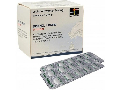 Таблетки DPD1 - свободный Cl, 10 шт. Lovibond