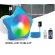 Прожектор навесной (20Вт/12В) LED RGB с пультом и блоком питания 220В Tadpole JKD-YC220-5AP