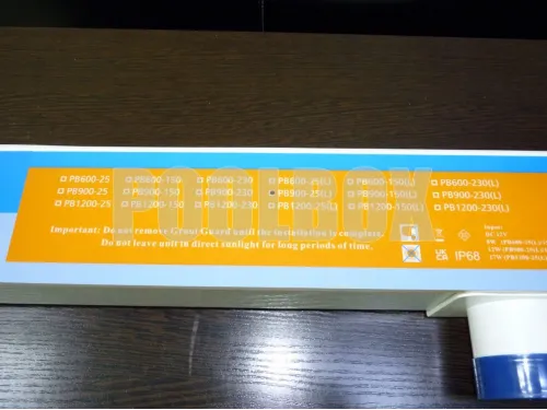 Водопад Aquaviva PB 900-25 (ш. 900 мм., излив 25 мм.) стеновой пластиковый