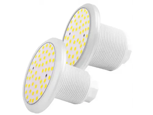 Прожектор встр. рамка белая 1 1/2 (9Вт/12В) LED RGB WAKING HJ-FG-PC94-1,5