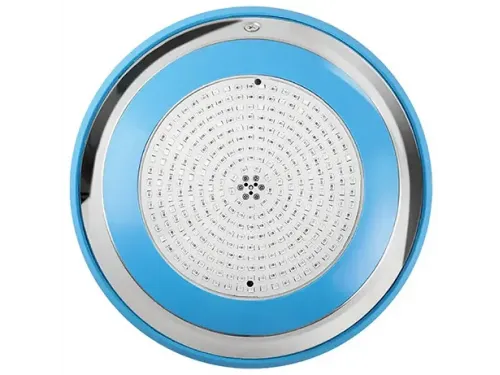 Прожектор накладной из нерж. стали рамка синяя (35Вт/12В) LED RGB WAKING HJ-WM-SS298