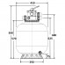 Фильтр   8м3/ч Laswim WL-ADG 450мм мотаный с верхним вентилем 1 1/2" (WL-ADG450)