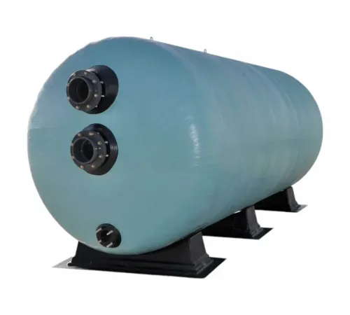 Фильтр  34м3/ч Gemas TURBIDRON HORIZONTAL 1000х1500мм M0,6 фланец 90 мм 30м3/ч/м2+Люк400 (02197161)