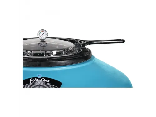 Фильтр  15м3/ч Gemas FILTRONE LLT 615мм прозр. крышка 400 с боковым вентилем 1 1/2" (021813LLT)